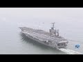 USS Harry S Truman Involved In Collison While In The Mediterranean Sea