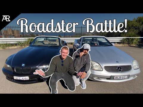 Mercedes SLK vs BMW Z3 // Which Car Is The Best 90's Roadster?