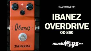 Video thumbnail for Ibanez Overdrive 850 Guitar Pedal by musictoyznetwork