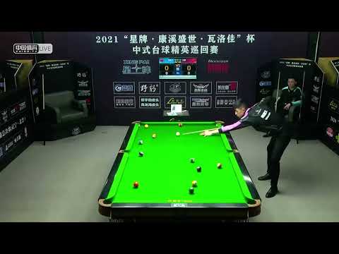 Qin Liwen VS Wang Pan - L64 - 2021 Chinese Pool Elite Tour   Event 4 Chaoyang Station