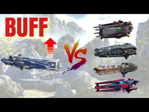 [WR] PRISMA (+40% BUFF) VS Decay / Hel / Hornet / Dragoon / Hwangje - War Robots Test Server