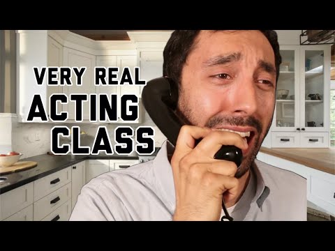 My Very "Real" Acting Class || Sketch Comedy || Not a Masterclass Parody || Oscar Worthy