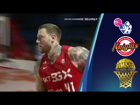 Nick Minnerath Season Highlights 2020/21 || South Korea KBL || SK Knights