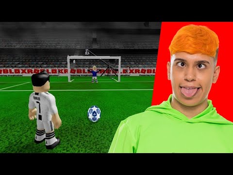 ENTREI NO FUTEBOL REALISTA DO ROBLOX...