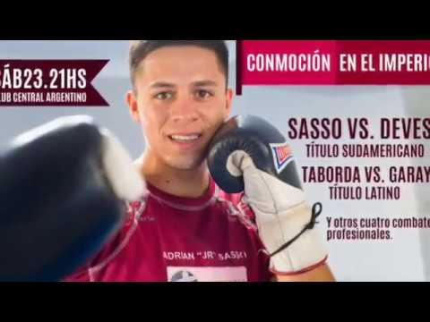 Sebastian Aguirre vs Carlos Portillo; Luis Verón vs Marcelo bzowski  y Sasso vs Devessa. RESUMEN