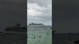 Coral Princess dejando Panama #princesscruises #coralprincess #crucero #cruiseship #panamacanal