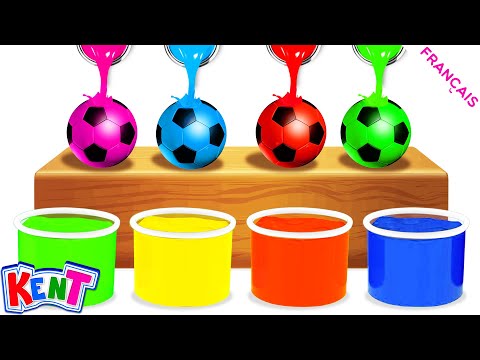 Apprendre les couleurs Ball ⚽️ | Comptines | Bébé Kent
