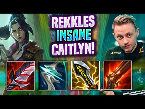 KC REKKLES IS INSANE WITH CAITLYN! - KC Rekkles Plays Caitlyn ADC vs Xayah! | Preseason 2022
