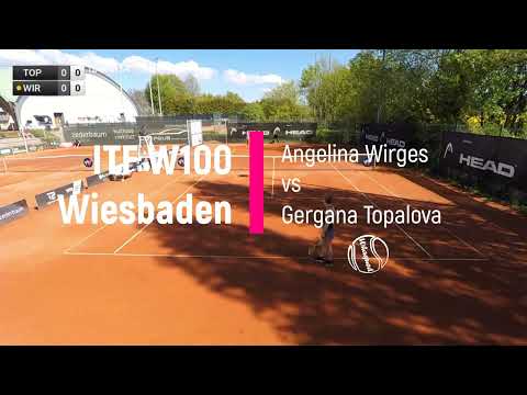 Angelina Wirges vs Gergana Topalova - W100 Wiesbaden