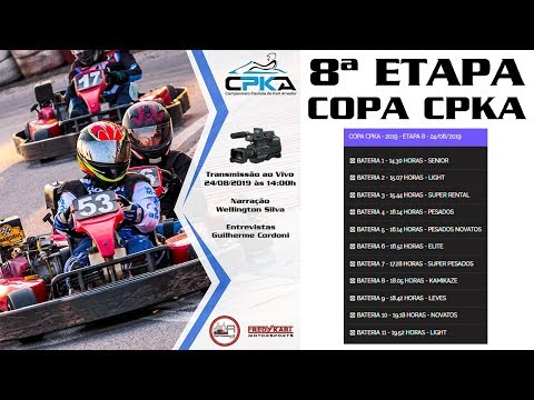 Copa CPKA 8ª Etapa - 2019 - Campeonato Paulista de Kart Amador - 24/08/2019