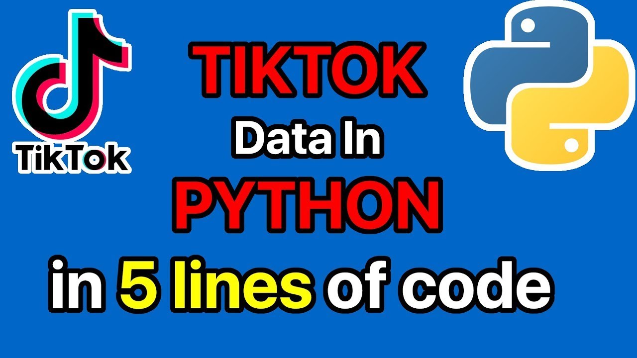 Scrape TikTok In Python [2022]