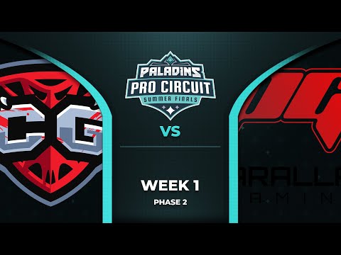 PALADINS Pro Circuit: Carnage Gaming vs Parallax Gaming (Phase 2 Week 1)