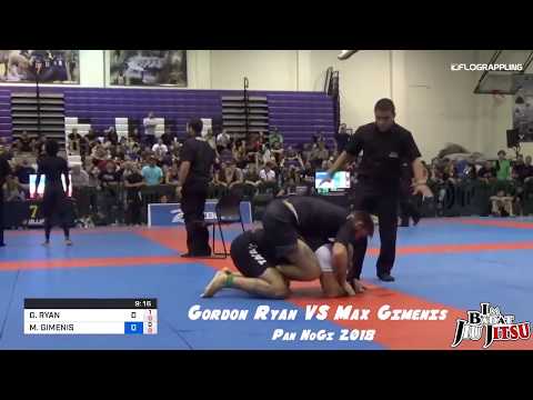 Gordon Ryan vs Max Gimenis - Pan NoGi Championship 2018