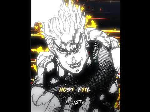 The "Most Evil" The 🐐 DIO ⏱️ [JJBA-Dio Manga Edit] Jojo Bizzare Adventure