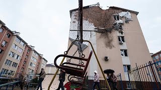 Un masivo ataque aéreo ruso deja 8 muertos en Ucrania