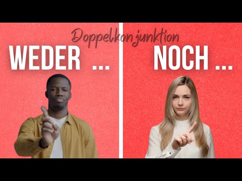 Weder... noch... SONG Doppelkonjunktion LIED | German Grammar for beginners SONGS