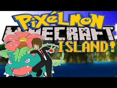 Minecraft: Pixelmon Island (Pokemon Mod) #1 MASTER TRAINER | JeromeASF