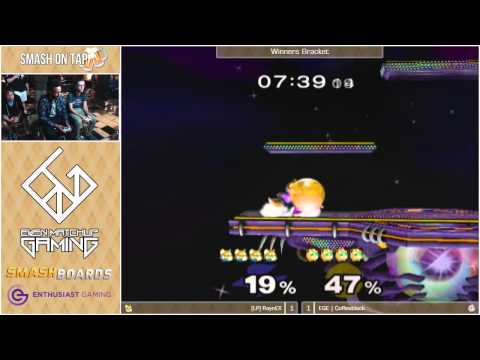 Smash On Tap 11 - [LP] RaynEX (Marth) vs EGE | Coffeeblack (Jiggs) - Melee Singles Winners Bracket