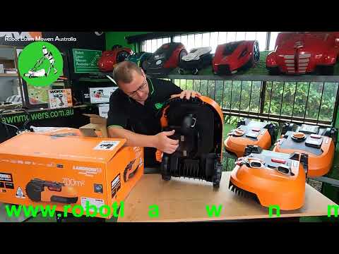 Robot Lawn Mowers Australia - Worx Landroid WR149E Unboxing