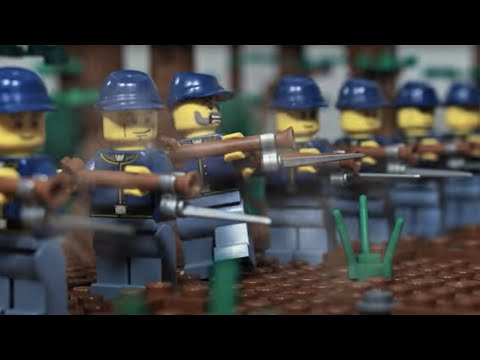 The Battle of Shiloh - American Civil War stop motion
