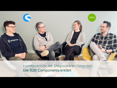 communicode mit Shopware im Gespräch: Die B2B Components erklärt