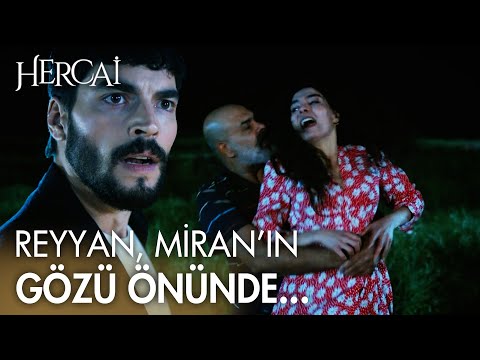 Reyyan tarlanın ortasında tacize uğrarken Miran öyle bir yetişti ki... - Hercai 11.Bölüm