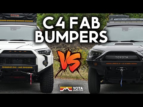 4Runner C4 Fabrication Front Bumper Comparison