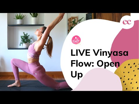 Open Up: LIVE Vinyasa Yoga Flow #springreset2020 (principiante/intermedio)
