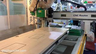MÁY ĐỤC Ổ KHOÁ PHAY RÃNH BẢN LỀ CNC THAY DAO TỰ ĐỘNG BÀN HÍT CHÂN KHÔNG Woodmaster