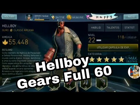 Hellboy injustiçe 2 Gameplay gears Full 60