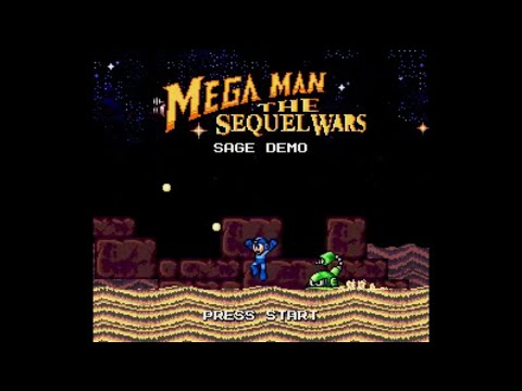 Mega Man Hack Longplay - Mega Man: The Sequel Wars (SAGE 2022 Demo)