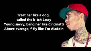 Faded - Tyga Feat. Lil&#39; Wayne // Lyrics On Screen [HD]