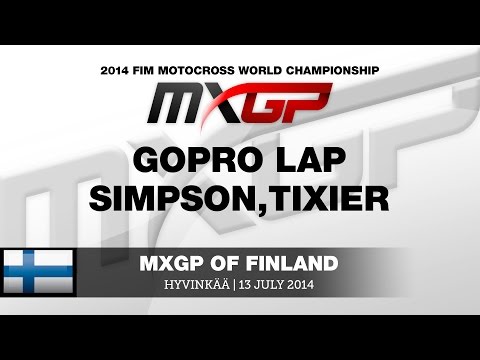 MXGP of Finland 2014 GoPro ft Shaun Simpson & Jordi Tixier - Motocross