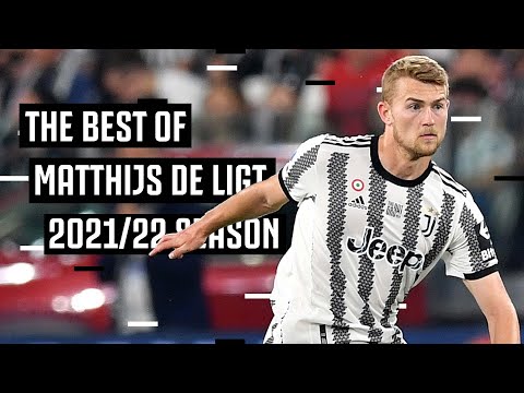 Matthijs de Ligt’s Best Moments from 2021/22 🖤🤍 | Juventus