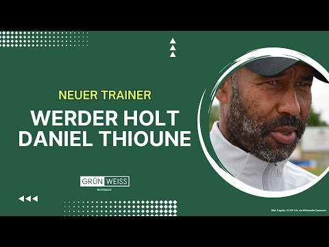 Werder Bremen has a new coach: Daniel Thioune succeeds Horst Steffen.