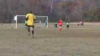 preview picture of video 'Amazing Goal Save U12 Soccer'
