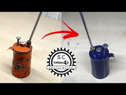 Antique Oil Can Restoration - Oiler Perfect Restoration [Restoring]