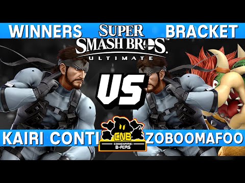 Smash Ultimate Tournament Set - Kairi Conti (Snake) vs Zoboomafoo (Snake / Bowser) - CNB 200