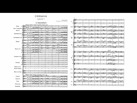 Bizet: L'Arlésienne Suite No. 1 and No. 2 (with Score)