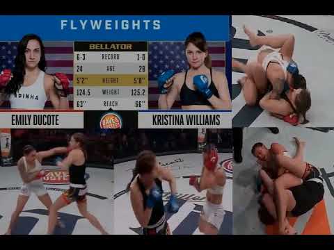 Bellator 195: Kristina Williams Vs Emily Ducote Post Fight Analysis No Footage
