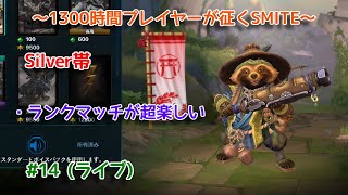 【SMITE】 ある程度の解説ぐらいは出来てるはず配信 #14 (ライブ)