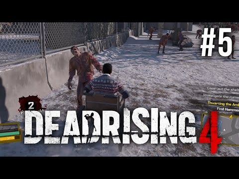 Dead Rising 4 Walkthrough Part 5 - WHEELCHAIR OF DEATH (Dead Rising 4 Xbox One S Gameplay)