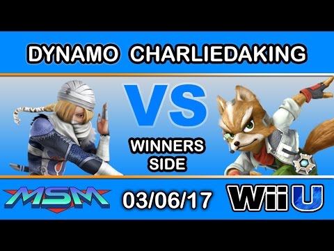 MSM 88 - 2S | Dynamo (Sheik) Vs. LH | Charliedaking (Fox) Winners Side - Smash Wii U