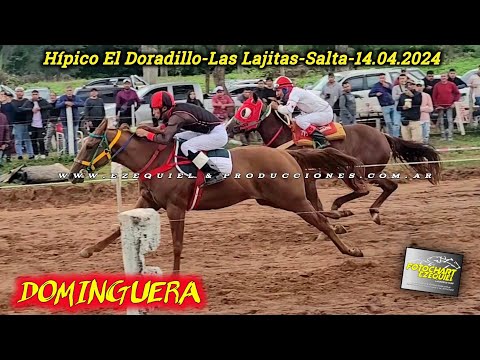 Club Hipico El Doradillo-Las Lajitas-Salta Domingo 14 de abril del 2024 1°DOMINGUERA  vs  2°COYITA