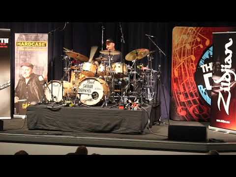 Gabor “Gabs” Dornyei LONDON Drum Show Main Stage solo performance 1.