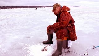 Зимняя удочка для безмотылки без кивка