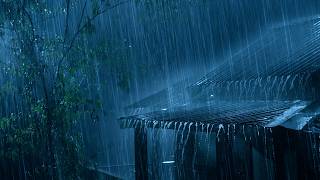 (No Ads) Real Heavy Rain & Powerful Thunderstorm | Deep Sleep Rain Sounds for Relaxation