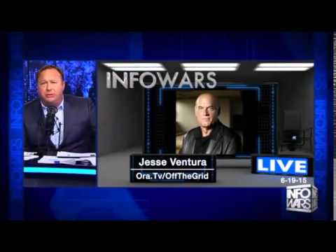 June 2015 Jesse Ventura Vs Alex Jones, Infowars News Debate