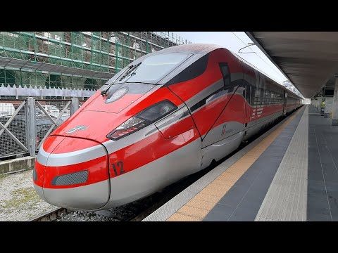Frecciarossa 1000 by Trenitalia at Trieste Centrale