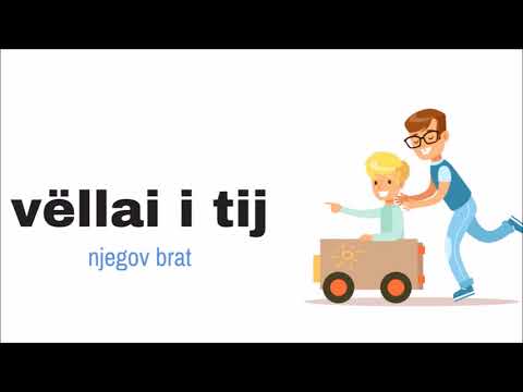 Učimo albanski Lekcija 5.1